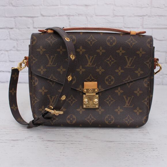 Louis Vuitton Pochette Metis Monogram Crossbody Shoulder Purse Handbag A5124 - Picture 1 of 11